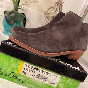 New Sam Edelman Mercer Suede boots